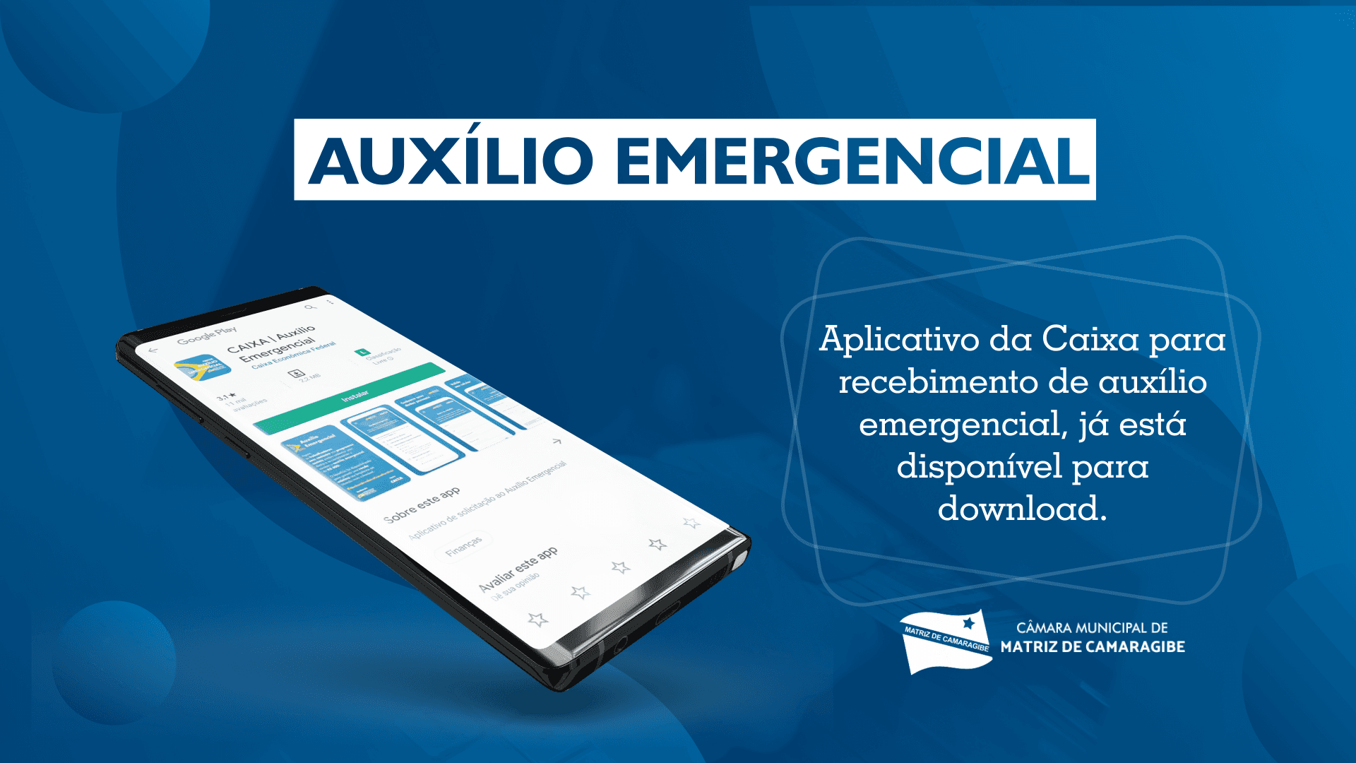 Imagem da notícia: Governo federal lança aplicativo para retirada do auxílio emergencial