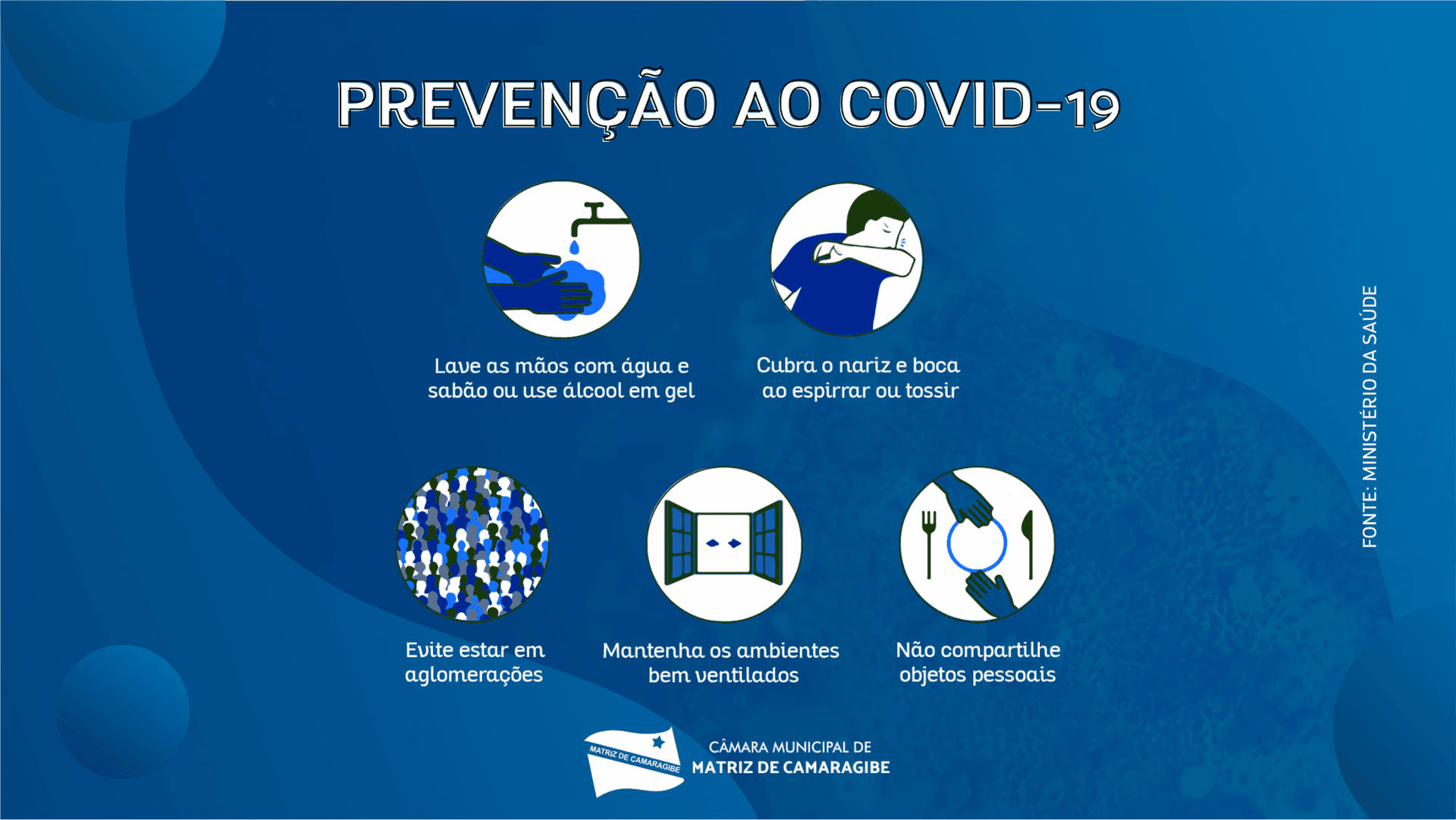 Imagem da notícia: Atenção aos cuidados para se proteger do coronavírus