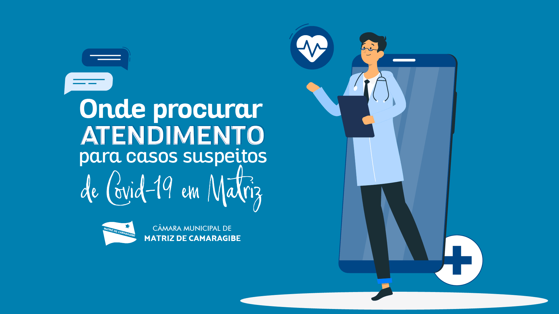 Imagem da notícia: COVID-19: veja as unidades de Matriz que atendem para diagnóstico e encaminhamento