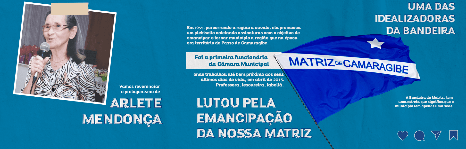 Imagem da notícia: Câmara homenageia Arlete Mendonça pela contribuição na Emancipação de Matriz de Camaragibe